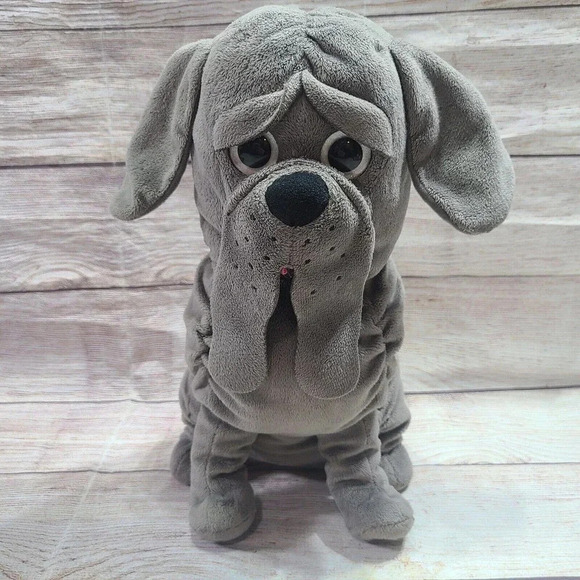 Wizarding World of Harry Potter Plush Fang Dog Stuffed Animal Gray 13" - Picture 2 of 5